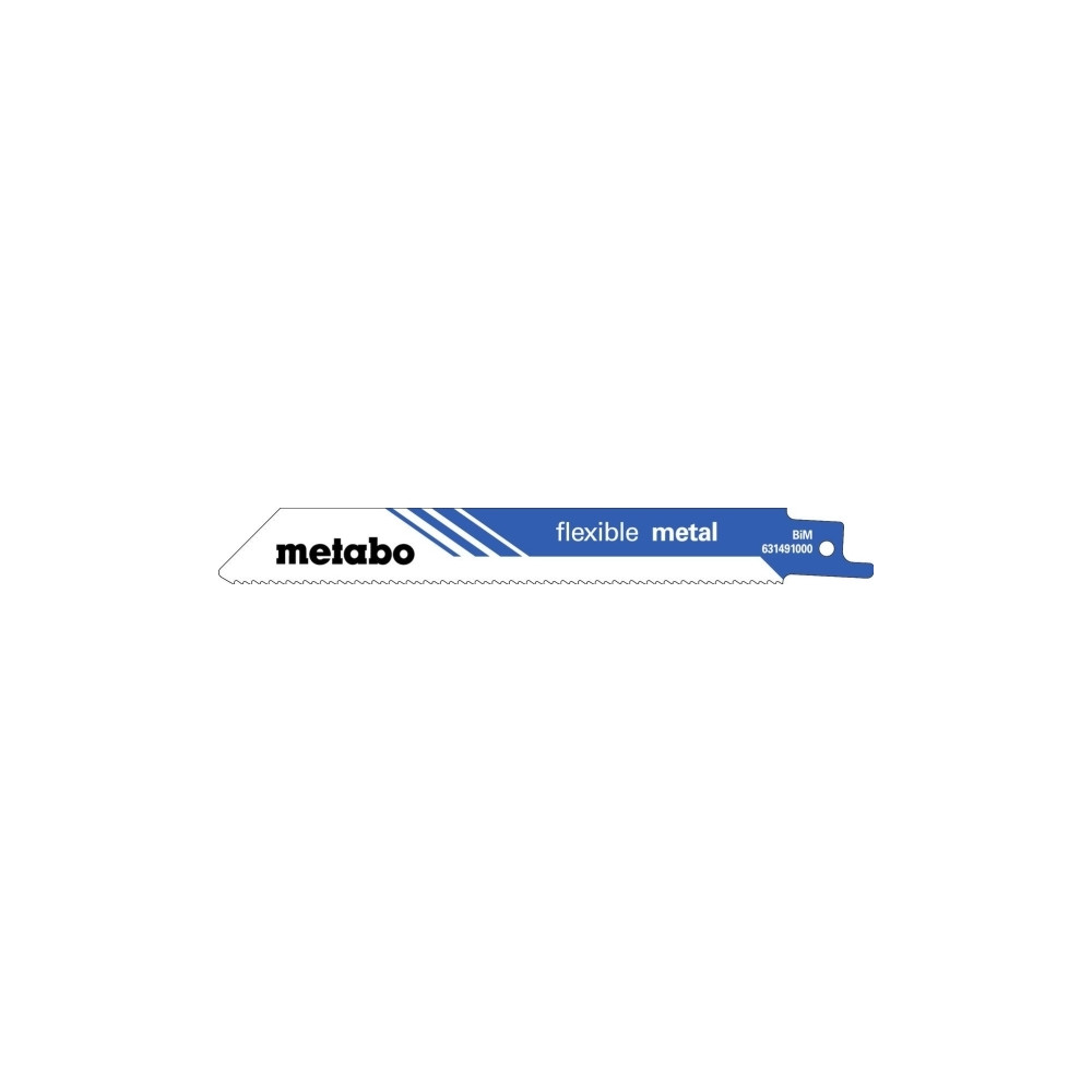 Produktbild för Metabo 628253000, Sticksågsblad, Profil, Metallplåt, Bimetal...