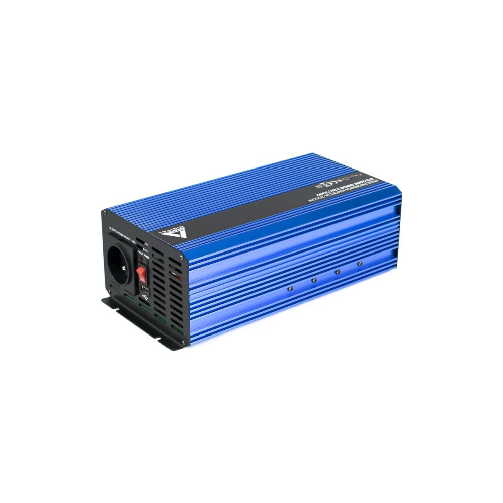 Produktbild för AZO Digital 12 VDC / 230 VAC spänningsomvandlare SINUS IPS-2...