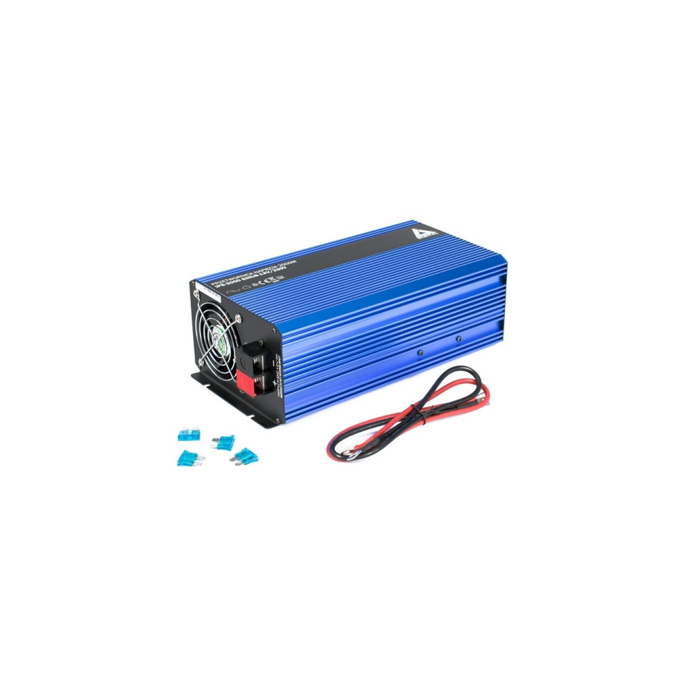 Produktbild för AZO Digital 12 VDC / 230 VAC spänningsomvandlare SINUS IPS-2...