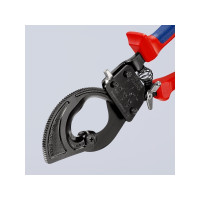 Produktbild för Knipex 95 31 250, Handdriven kabelavbitare, Blå, Röd, Stål,...