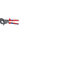 Produktbild för Knipex 95 31 250, Handdriven kabelavbitare, Blå, Röd, Stål,...