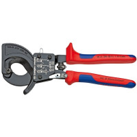 Produktbild för Knipex 95 31 250, Handdriven kabelavbitare, Blå, Röd, Stål,...
