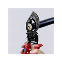 Produktbild för Knipex 95 31 250, Handdriven kabelavbitare, Blå, Röd, Stål,...