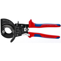 Produktbild för Knipex 95 31 250, Handdriven kabelavbitare, Blå, Röd, Stål,...