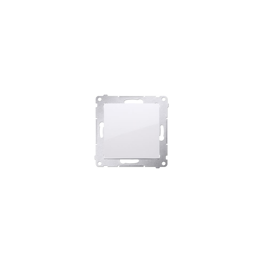 Produktbild för Kontakt-Simon DP1A.01/11, Tryckknappsbrytare, Plast, Vit, IP...