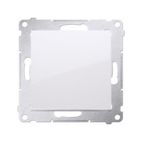 Produktbild för Kontakt-Simon DP1A.01/11, Tryckknappsbrytare, Plast, Vit, IP...