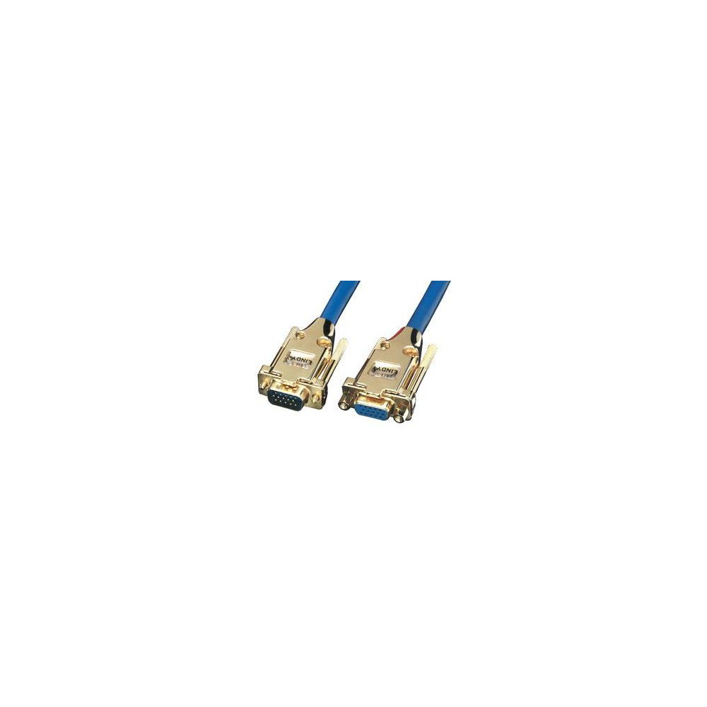 Produktbild för Lindy Premium Gold VGA 3.0m, 3 m, VGA (D-Sub), VGA (D-Sub),...
