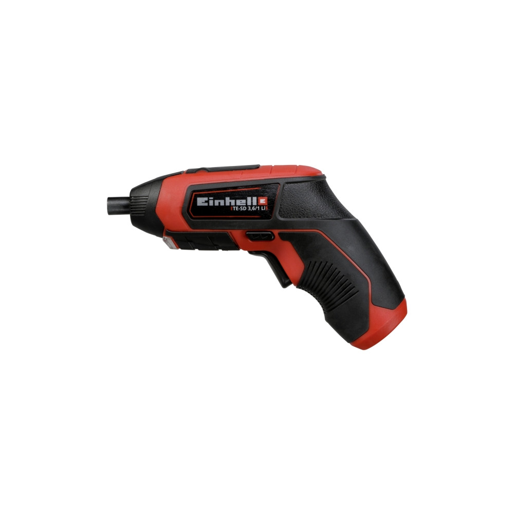 Produktbild för Einhell TE-SD 3,6/1 Li, Magnetisk bitshållare, Svart, Röd, 4...