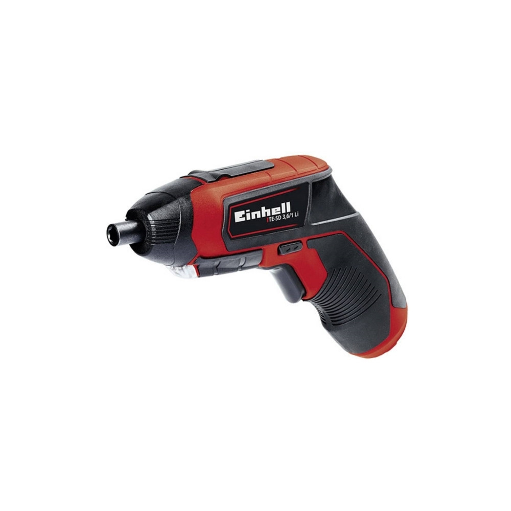Produktbild för Einhell TE-SD 3,6/1 Li, Magnetisk bitshållare, Svart, Röd, 4...