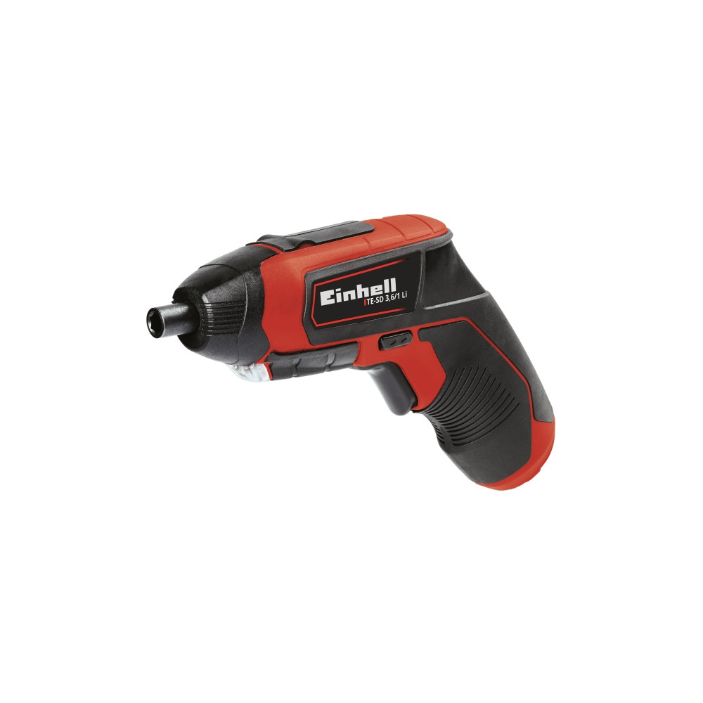 Produktbild för Einhell TE-SD 3,6/1 Li, Magnetisk bitshållare, Svart, Röd, 4...
