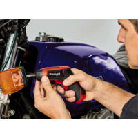Produktbild för Einhell TE-SD 3,6/1 Li, Magnetisk bitshållare, Svart, Röd, 4...