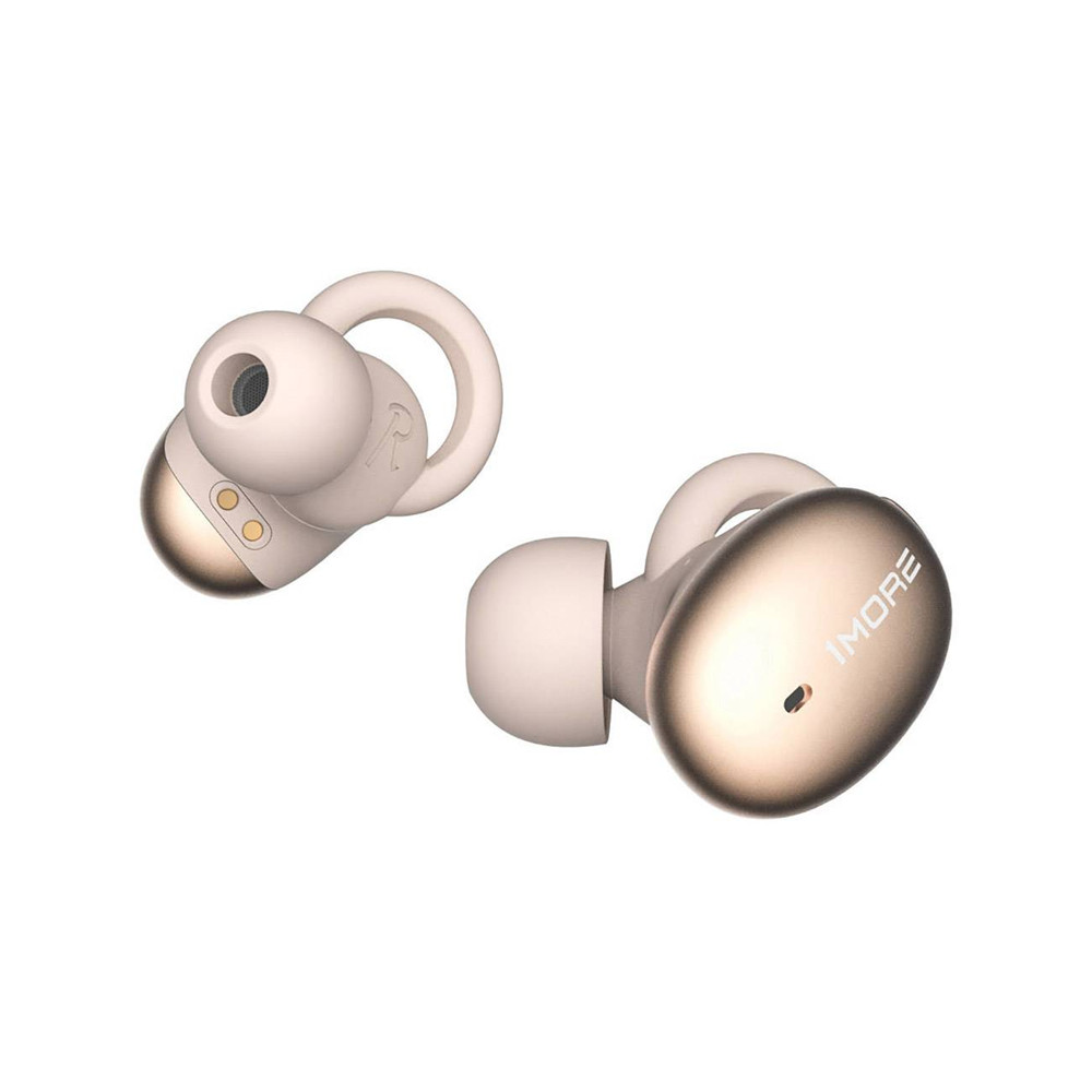 Produktbild för 1more E1026BT-I In Ear hovedtelefoner Bluetooth® Guld Noise...