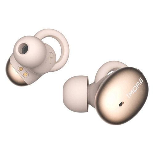 1more 1more E1026BT-I In Ear hovedtelefoner Bluetooth® Guld Noise...