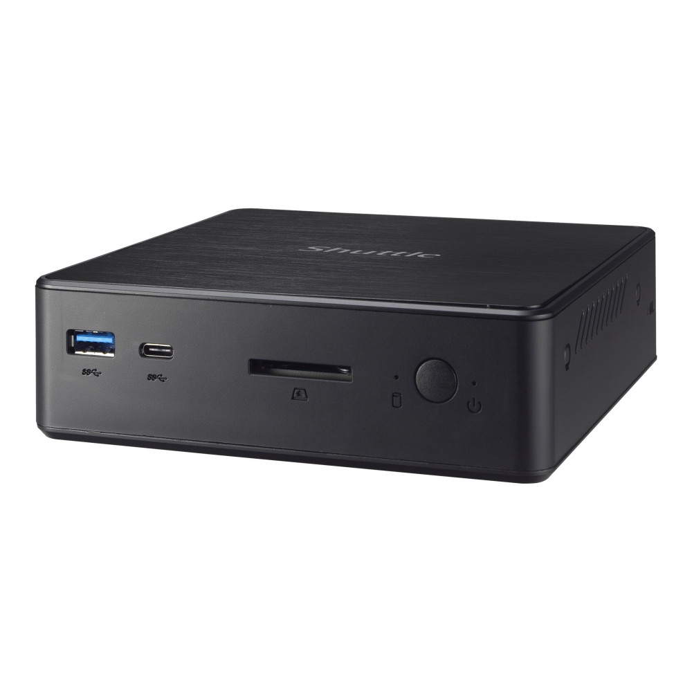 Produktbild för Shuttle XPC nano NC10U7 - mini-PC - Core i7 8565U 1.8 GHz - 0 GB - ingen HDD