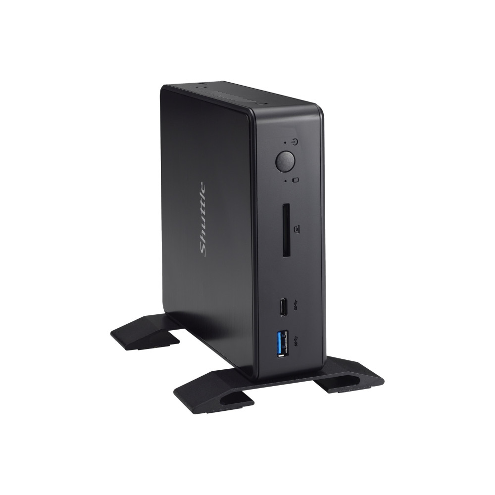 Produktbild för Shuttle XPC nano NC10U7 - mini-PC - Core i7 8565U 1.8 GHz - 0 GB - ingen HDD