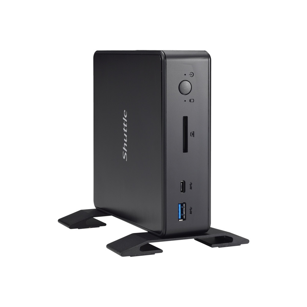 Produktbild för Shuttle XPC nano NC10U7 - mini-PC - Core i7 8565U 1.8 GHz - 0 GB - ingen HDD