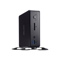 Produktbild för Shuttle XPC nano NC10U7 - mini-PC - Core i7 8565U 1.8 GHz - 0 GB - ingen HDD
