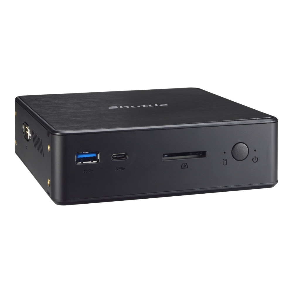 Produktbild för Shuttle XPC nano NC10U7 - mini-PC - Core i7 8565U 1.8 GHz - 0 GB - ingen HDD