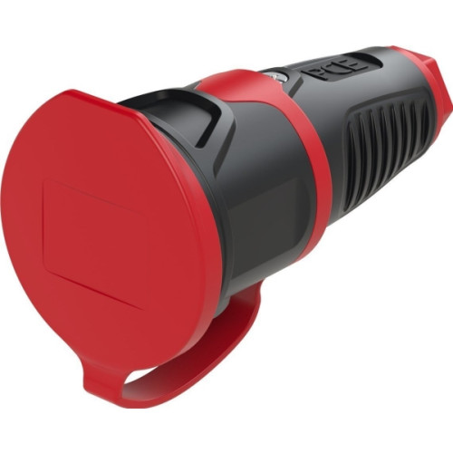 PCE PCE Portable rubber socket with a plug 16A 2P + Z SCHUKO 230...