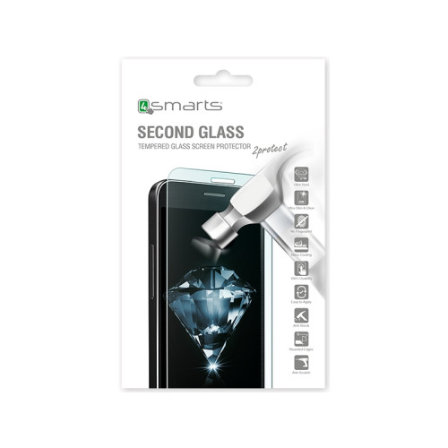 4smarts 4smarts Second Glass, Samsung, Galaxy A6 2018, Reptålig, Tra...