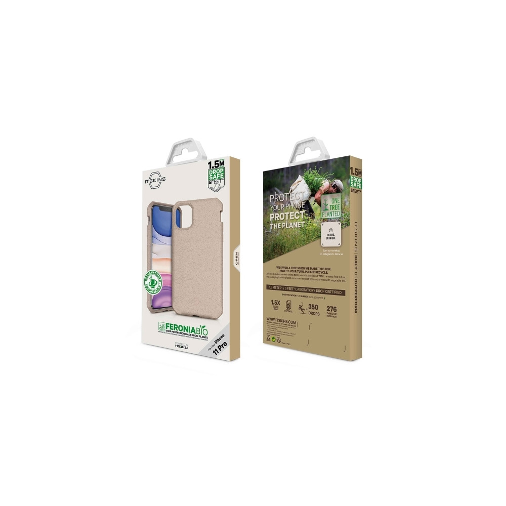 Produktbild för ITSKINS APXE-SPBIO-NATU, Hårt fodral, Apple, iPhone XS Max,...