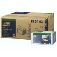 Produktbild för Tork W8 - rengöringsdukar - 75 ark - turkos - paket med 8