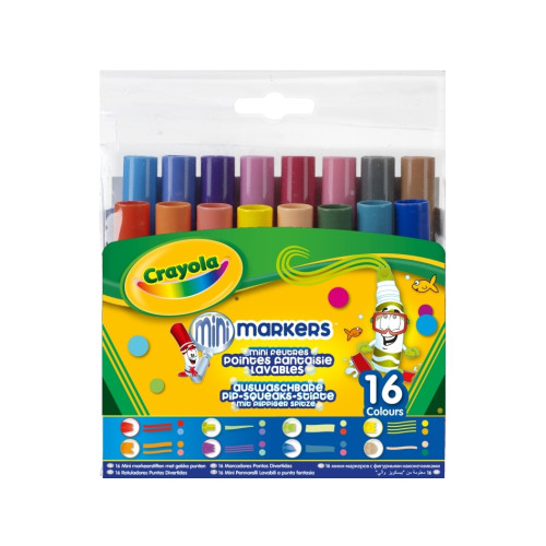 CRAYOLA Bulkköp: Crayola Pip-Squeaks tvättbara märkpennor med knasig...
