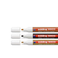 Produktbild för Edding 8900, Svart, Rund spets, Plast, Trä/laminat, 1,5 mm,...