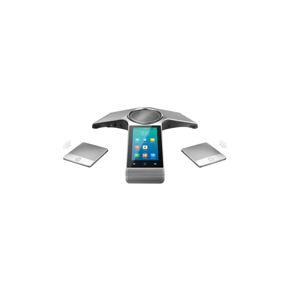 Produktbild för Yealink CP960, IP-konferenstelefon, Röra, Silver, LCD, 12,7...