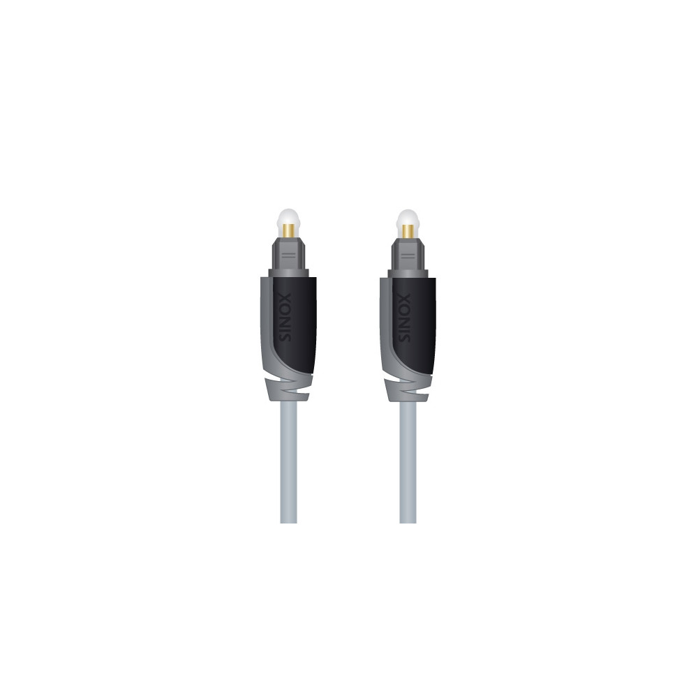 Produktbild för Sinox Plus+ kabelsats för digitalt ljud (optisk) - 10 m