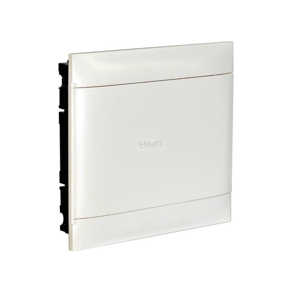 Produktbild för Legrand infälld modulcentral PRACTIBOX S 2x18, dörr vit 1373...