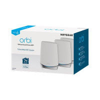 Produktbild för NETGEAR Orbi RBK753 - Wifi-system - Wi-Fi 6 - skrivbordsmodell