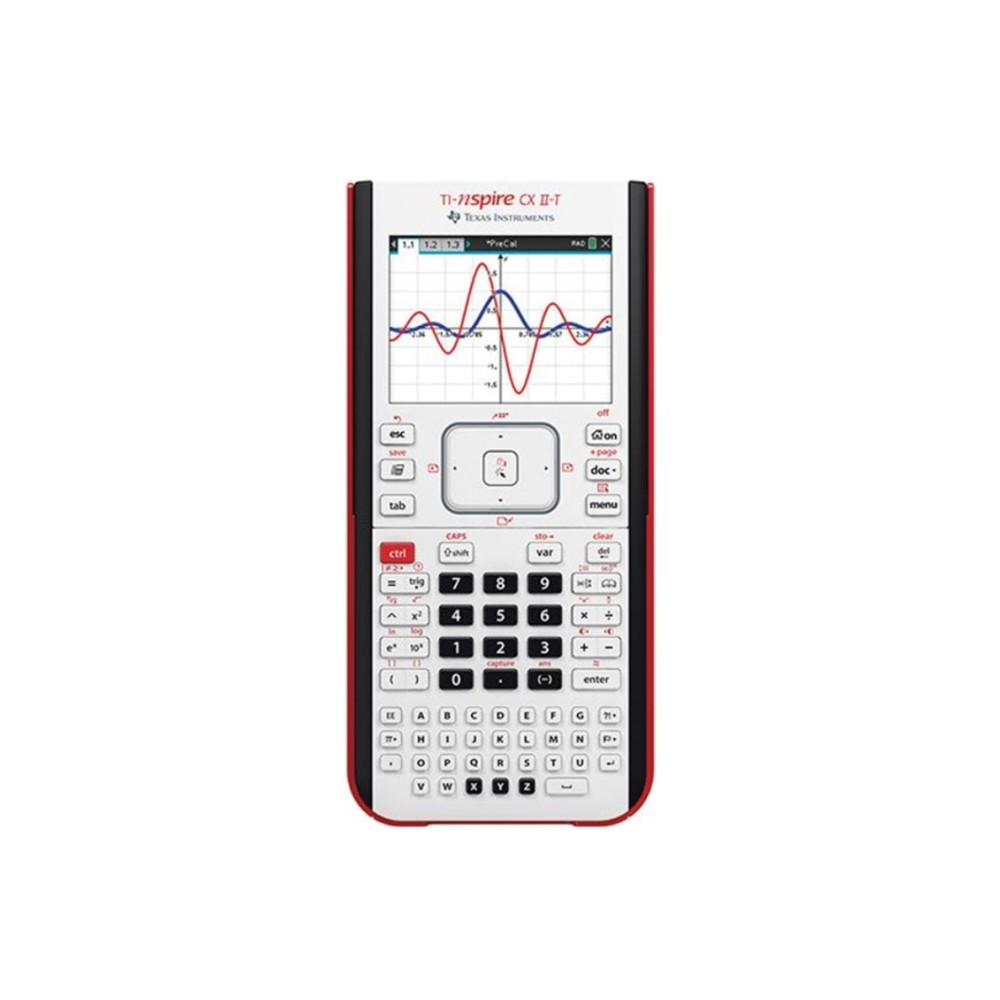 Produktbild för Texas Instruments TI-Nspire CX II-T, Ficka, Grafer, Flash, U...