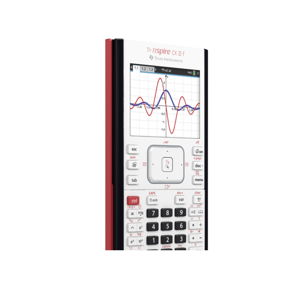 Produktbild för Texas Instruments TI-Nspire CX II-T, Ficka, Grafer, Flash, U...
