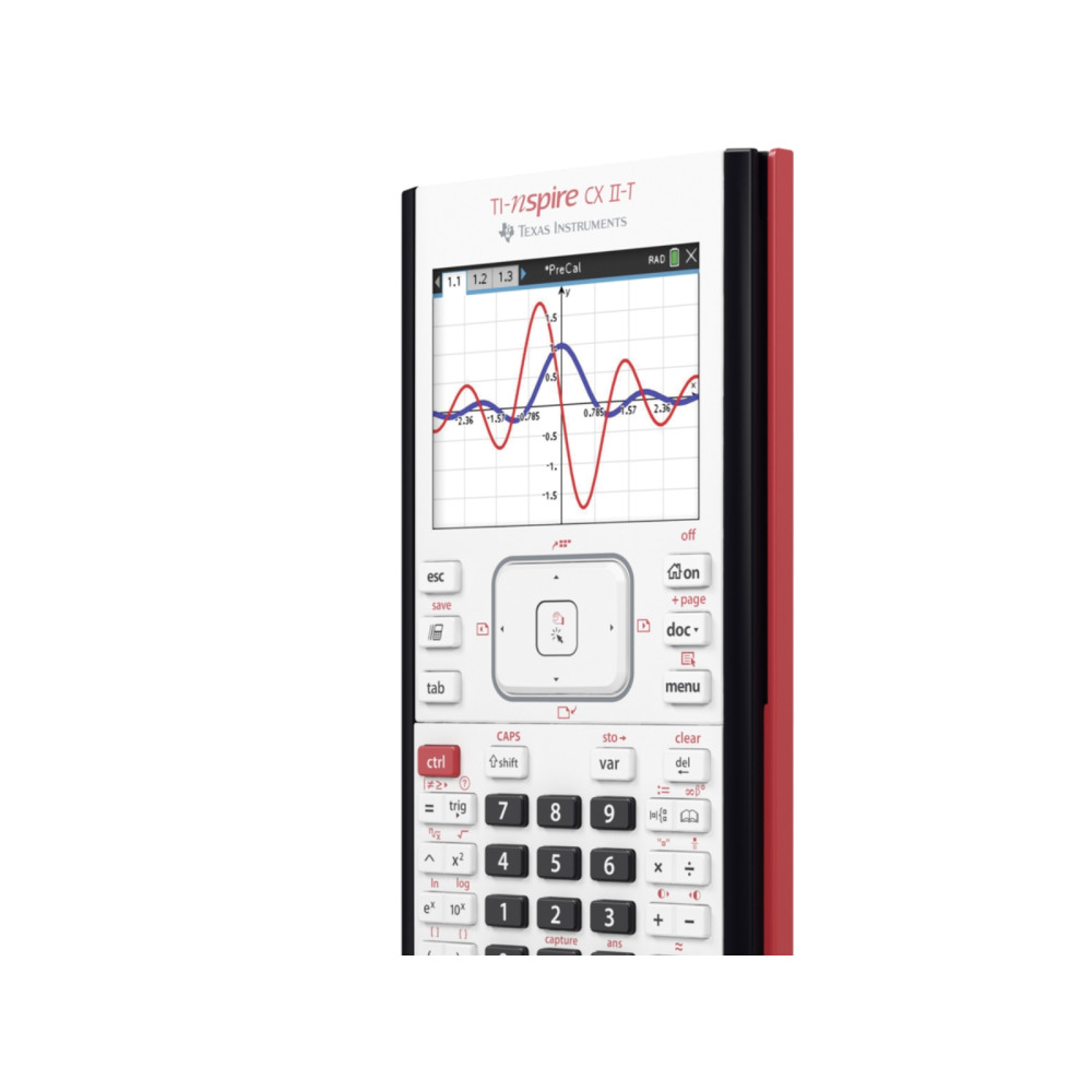 Produktbild för Texas Instruments TI-Nspire CX II-T, Ficka, Grafer, Flash, U...