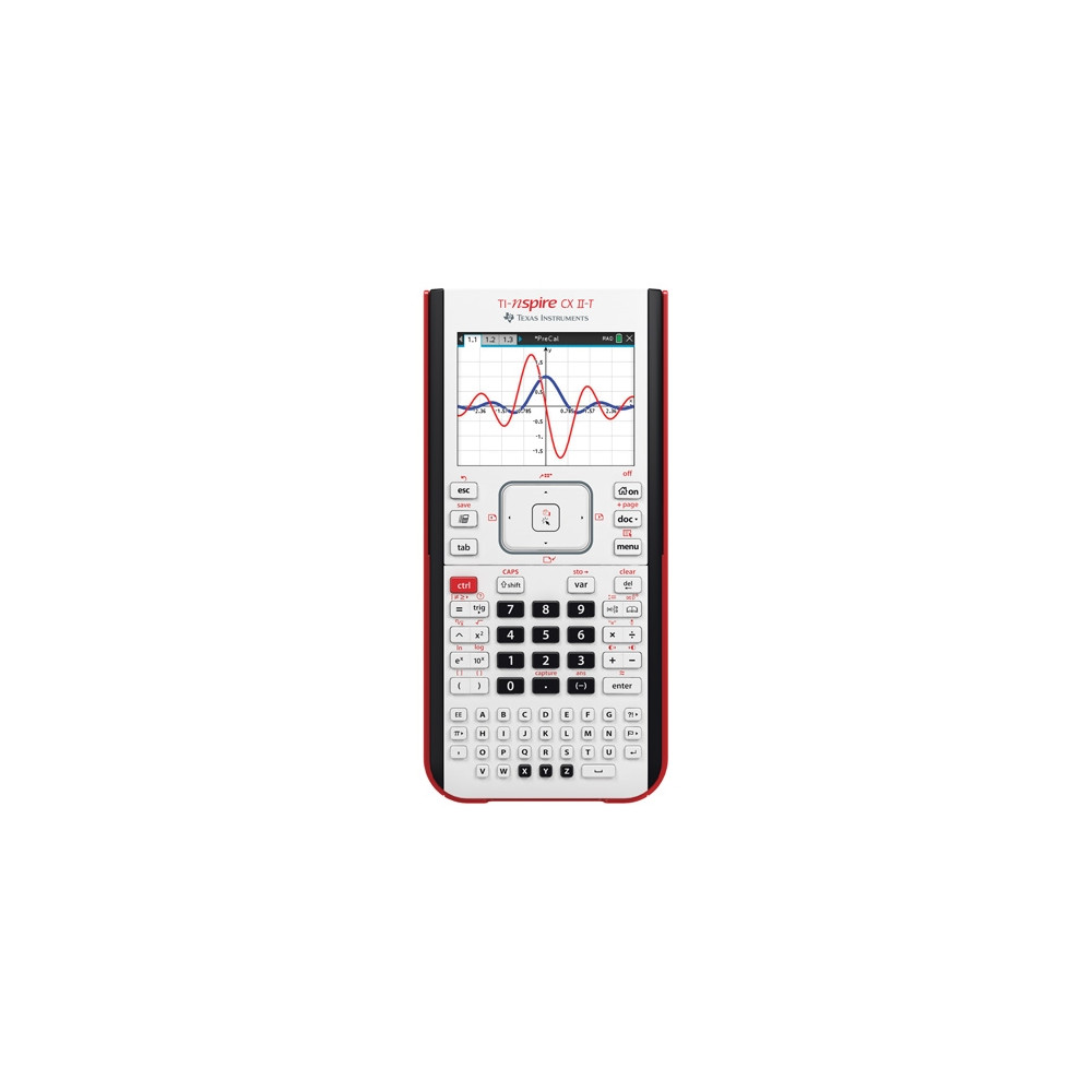 Produktbild för Texas Instruments TI-Nspire CX II-T, Ficka, Grafer, Flash, U...