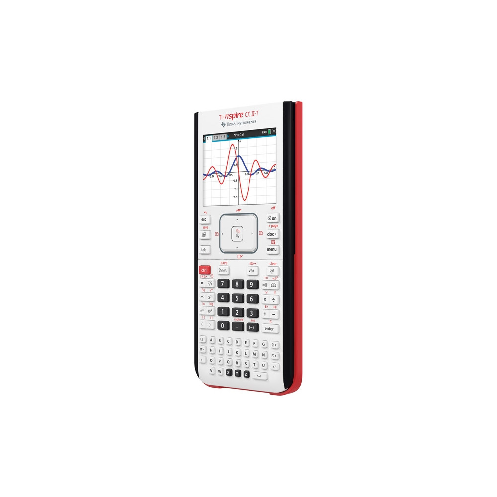 Produktbild för Texas Instruments TI-Nspire CX II-T, Ficka, Grafer, Flash, U...