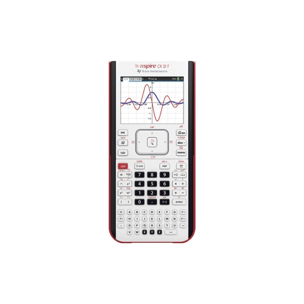 Produktbild för Texas Instruments TI-Nspire CX II-T, Ficka, Grafer, Flash, U...