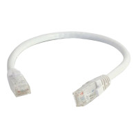 Produktbild för C2G Cat5e Booted Unshielded (UTP) Network Patch Cable - patch-kabel - 1 m - vit