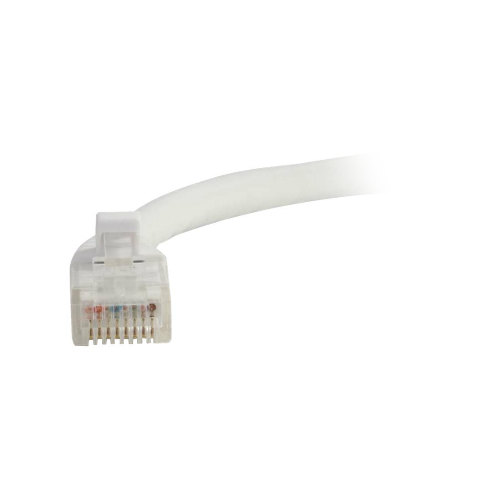Produktbild för C2G Cat5e Booted Unshielded (UTP) Network Patch Cable - patch-kabel - 1 m - vit