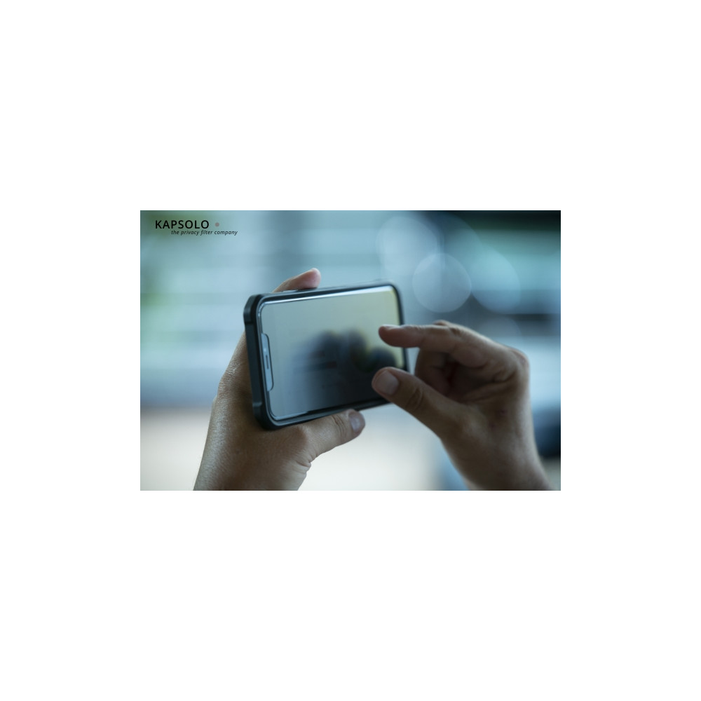 Produktbild för KAPSOLO Privacy 4-vägs sekretessfilter HTC U12 Plus Skärmsky...