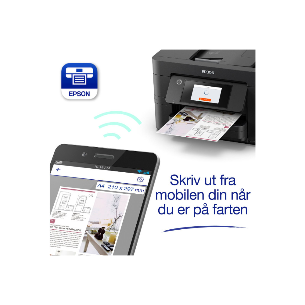 Produktbild för Epson WorkForce Pro WF-4825DWF - multifunktionsskrivare - färg