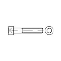 Produktbild för TOOLCRAFT TO-6856923 cylinderryckskruv M4 8 mm, insex invänd...
