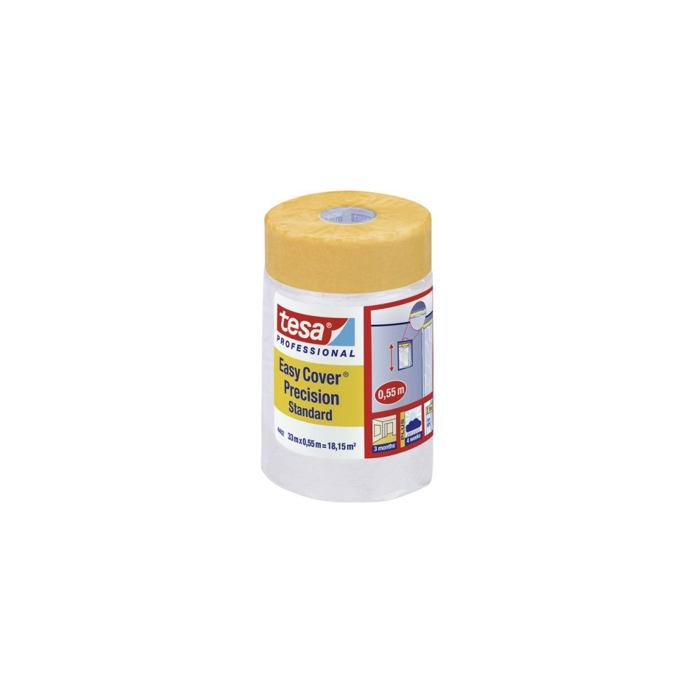 Produktbild för tesa Tesa 04402-00003-01 Täckfilm tesa Easy Cover® Orange (L...