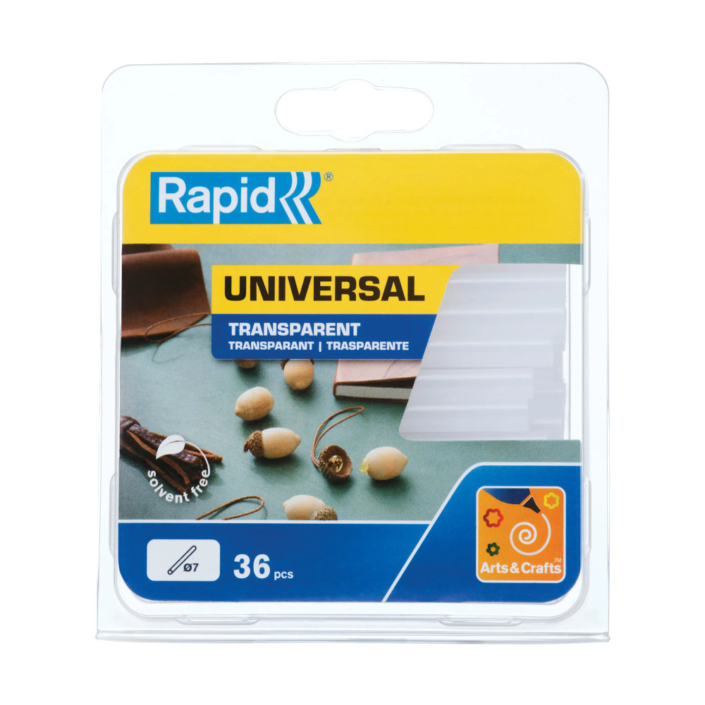 Produktbild för Limstænger til limpistol Rapid EG Point 125g 7mm