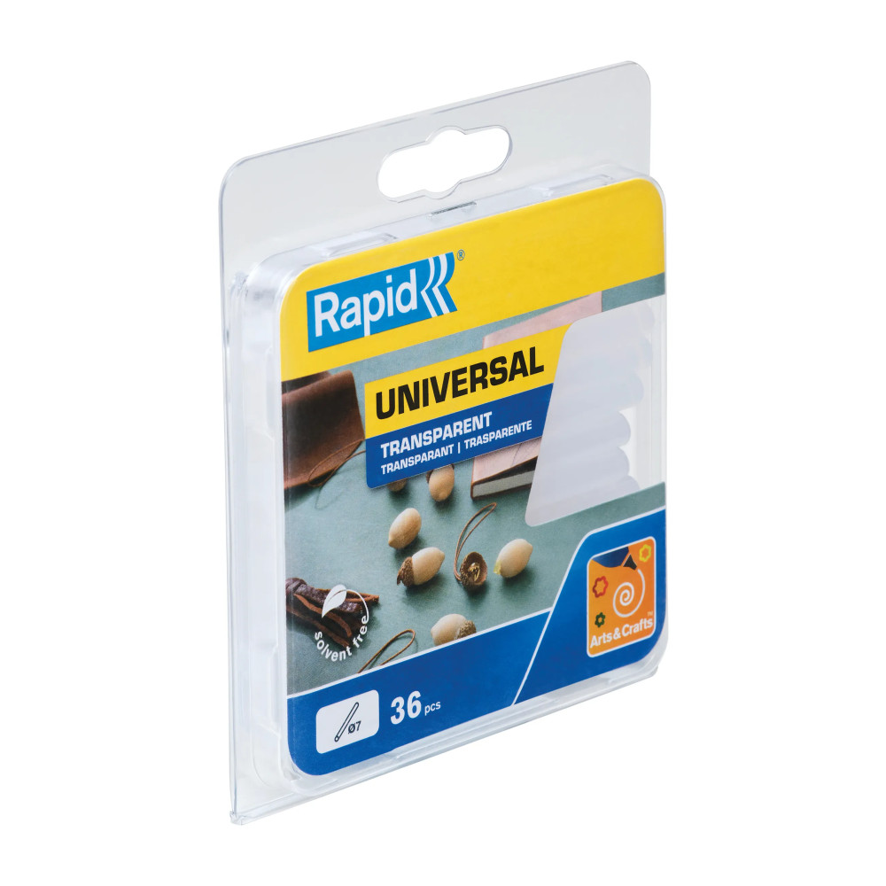 Produktbild för Limstænger til limpistol Rapid EG Point 125g 7mm