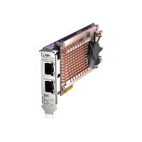 Produktbild för QNAP QM2-2P2G2T - kontrollerkort - M.2 NVMe Card / PCIe 3.0 (NVMe) - PCIe 3.0 x4, 2.5 Gigabit Ethernet