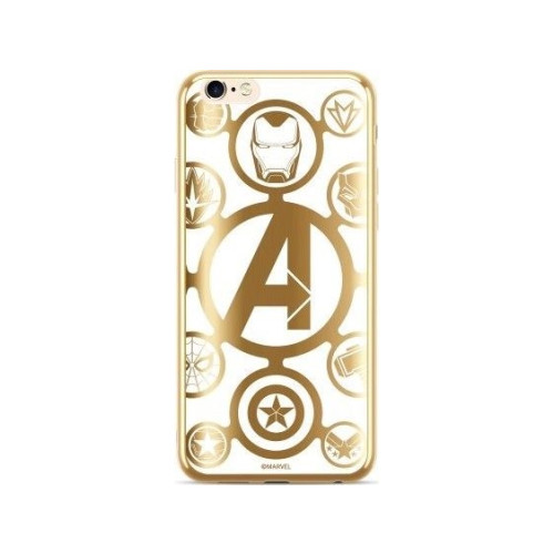 ERT ERT CASE ETUI CHROME MARVEL AVENGERS 007 IPHONE X XS ZŁOTY s...