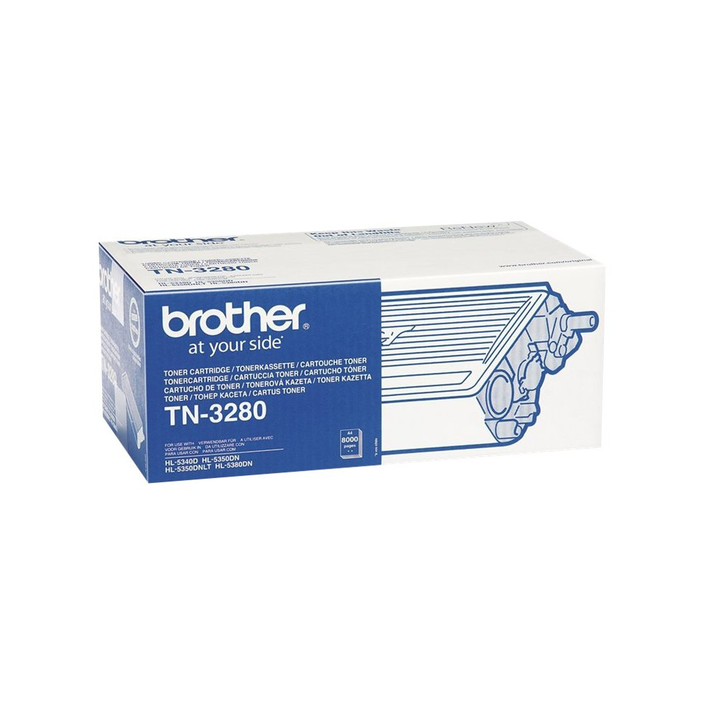 Produktbild för Brother TN3280 - svart - original - tonerkassett