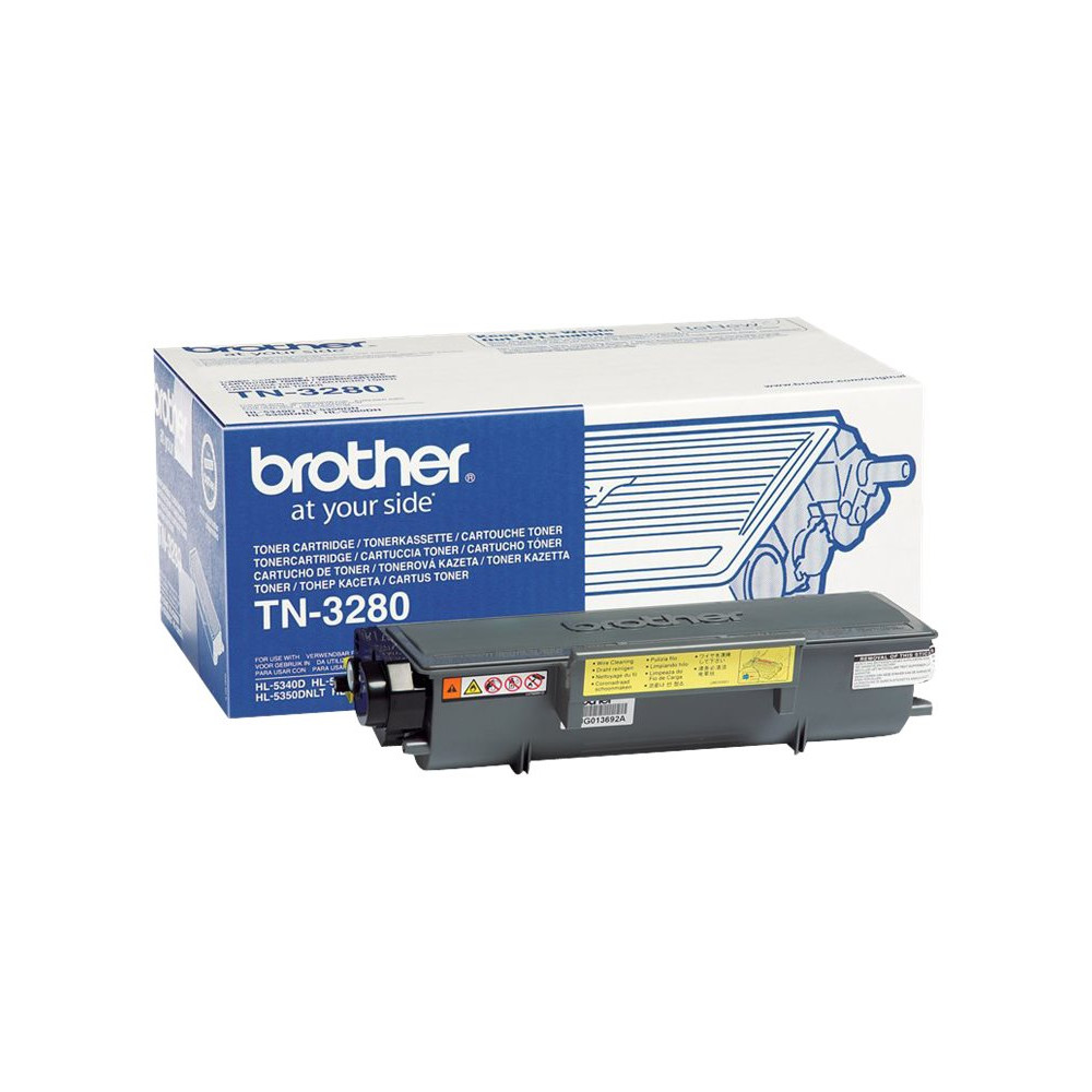 Produktbild för Brother TN3280 - svart - original - tonerkassett